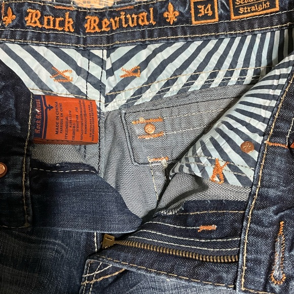 Rock Revival “Sebastian” Mens Jeans - Picture 3 of 3